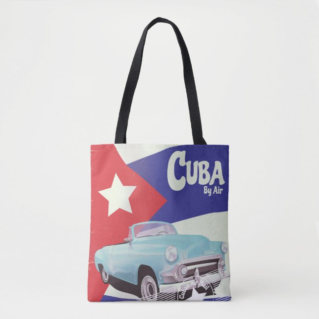 Cuba by Air Tote Bag (Front)