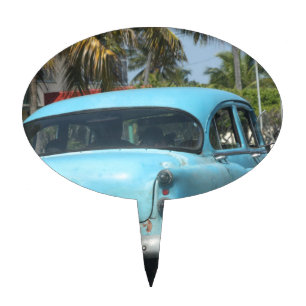 Cuba car cake topper