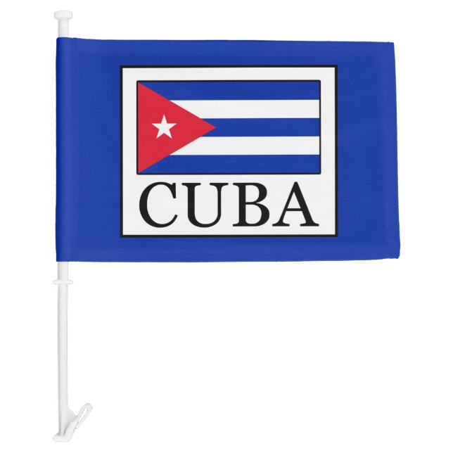 Cuba Car Flag (Front)