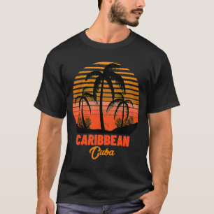 Cuba Caribbean Sea Beach Vacation T-Shirt