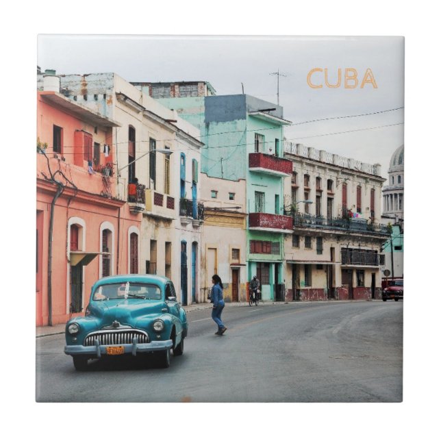 Cuba                ceramic tile (Front)