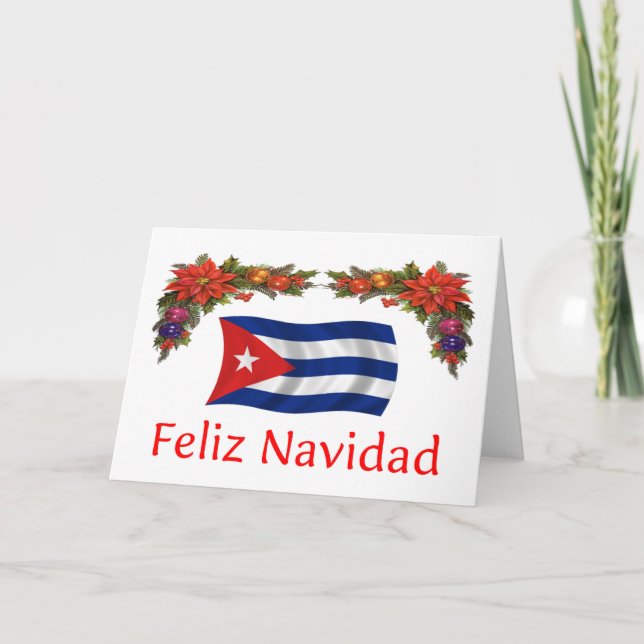 Cuba Christmas Holiday Card (Front)