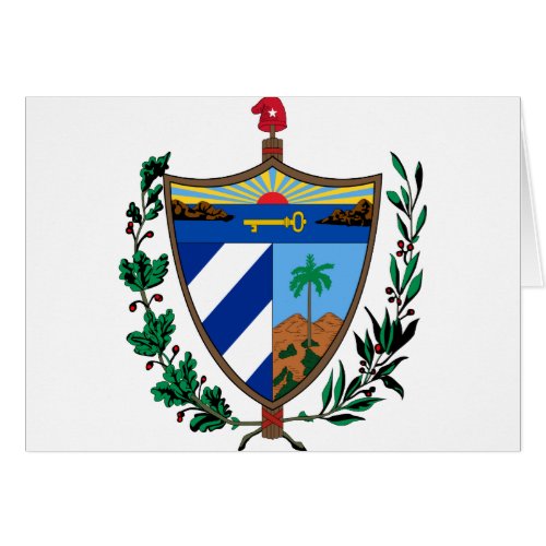 cuba coat of arms