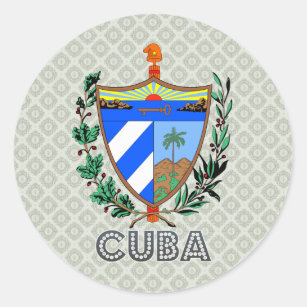 Cuba Coat of Arms Vinyl Decal 