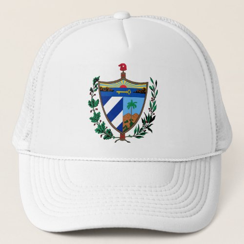 Cuba Coat of arms CU Trucker Hat