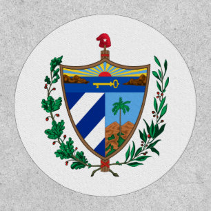Cuba country coat arms symbol emblem flag patch