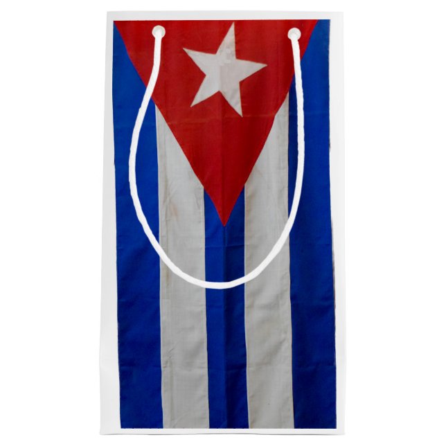 Cuba Country Flag Small Gift Bag (Front)