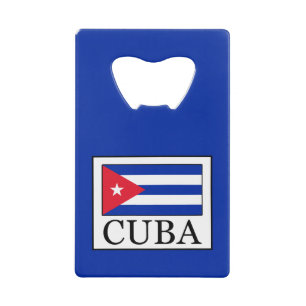 Cuba Credit Card Bottle Opener