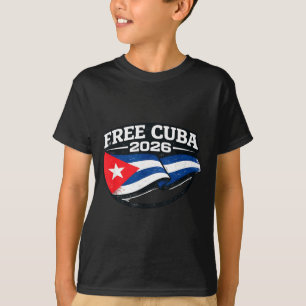 Cuba Cuba Libre Donroe Doctrine Illustration T-Shirt