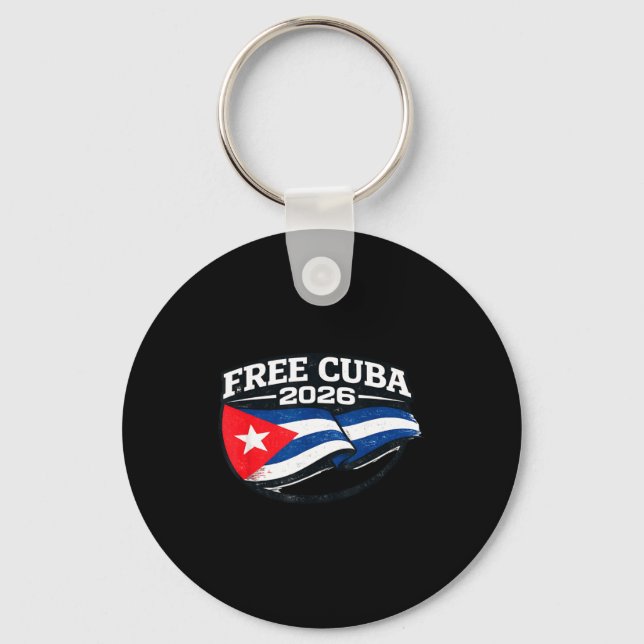Cuba Cuba Libre Donroe Doctrine Keychain (Front)