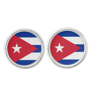 Cuba (Cuban) Flag Cufflinks
