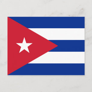 Cuba (Cuban) Flag Postcard