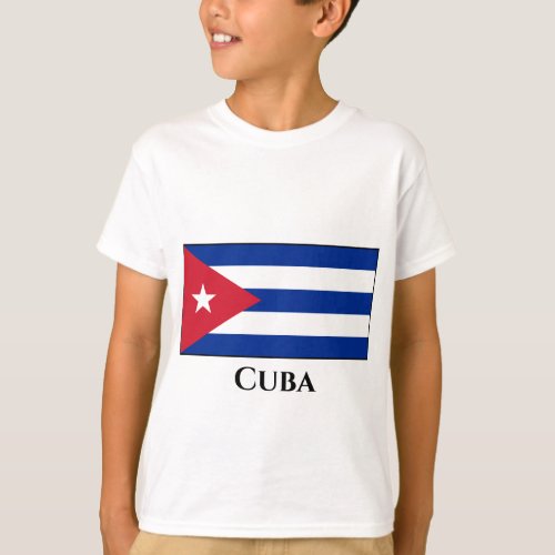 Cuba Cuban Flag T_Shirt