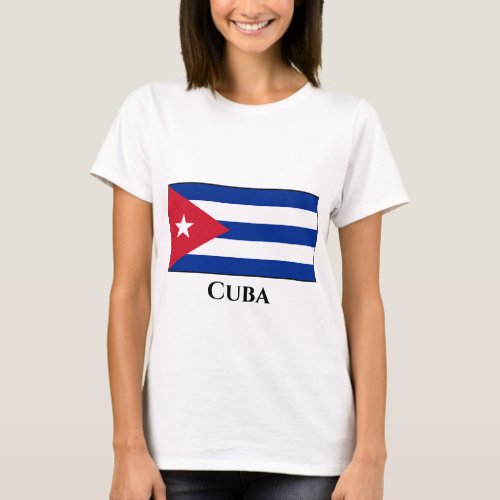 Cuba Cuban Flag T_Shirt