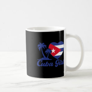 Cuba- Cuban Girl Flag Cubanita Hispanic Heritage K Coffee Mug