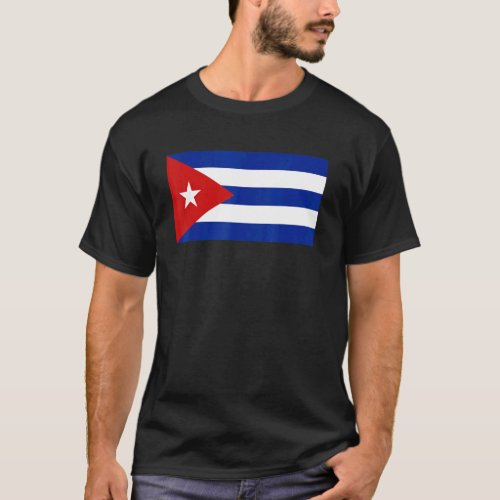 Cuba Cubans Flag Local Heritage Pride Souvenir Tra T_Shirt