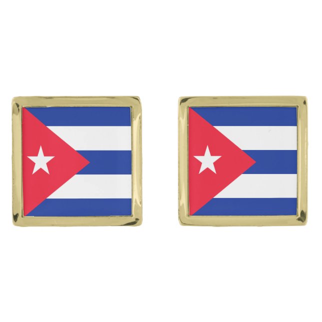 Cuba Cufflinks (Front)