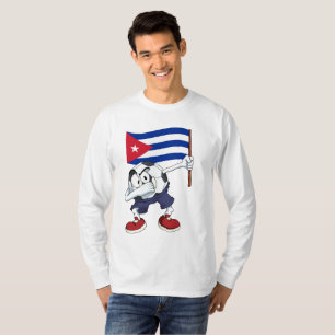 Cuba Dabbing Soccer Ball T-Shirt