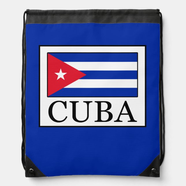 Cuba Drawstring Bag (Front)
