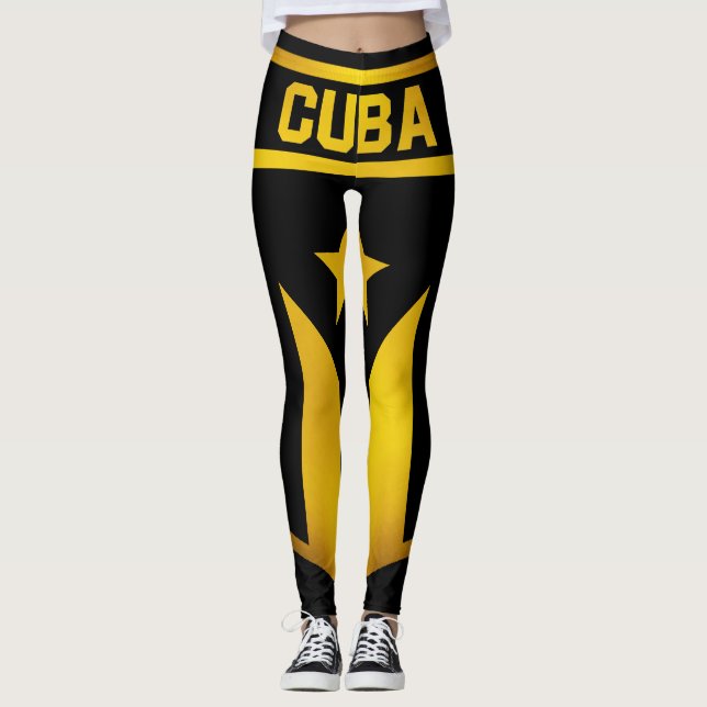 Cuba Emblem Leggings (Front)