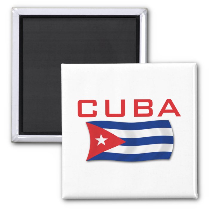 Cuba Flag 1 Refrigerator Magnets