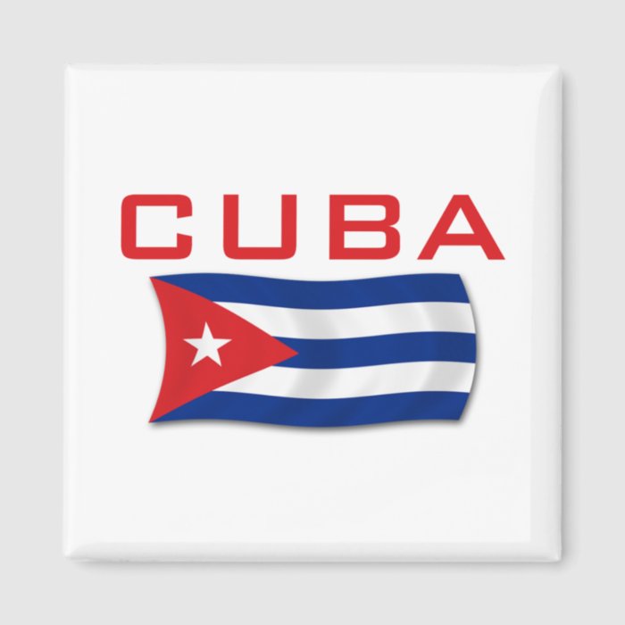 Cuba Flag 1 Refrigerator Magnets