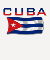 Cuba Flag 2 Tee Shirt