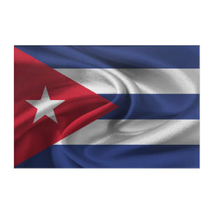 Cuba Flag Acrylic Print