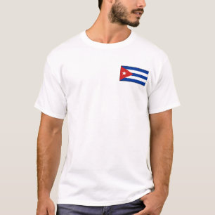 Cuba Flag and Map T-Shirt