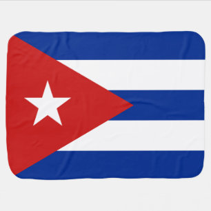 Cuba Flag Baby Blanket