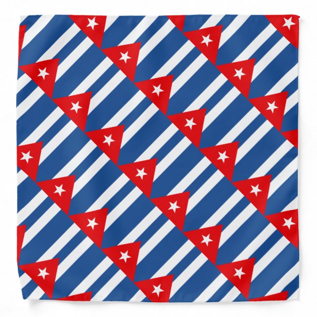 Cuba Flag Bandana (Front)