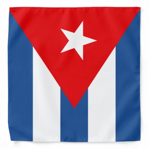 Cuba Flag Bandana