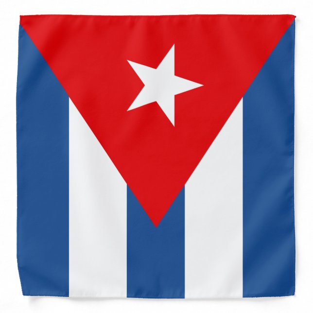 Cuba Flag Bandana (Front)