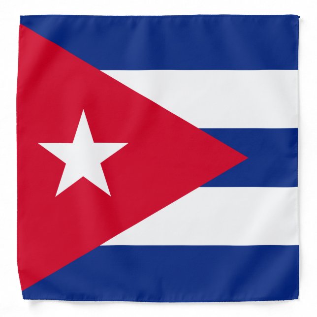 Cuba Flag Bandana (Front)
