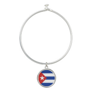 Cuba Flag Bangle Bracelet