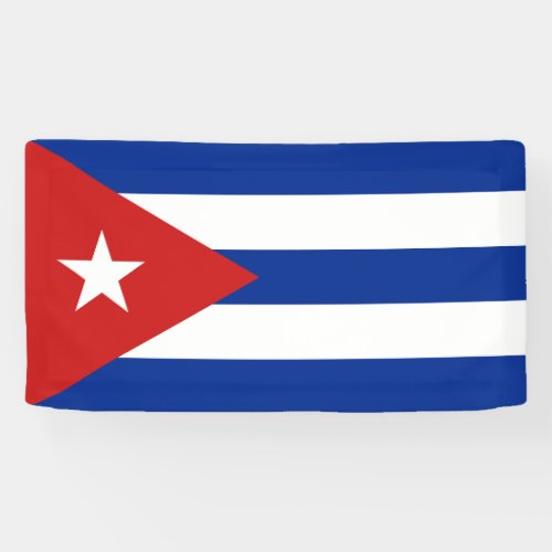 Cuba Flag Banner