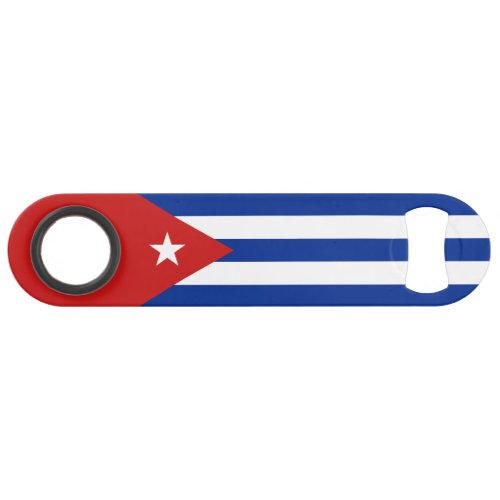 Cuba Flag Bar Key
