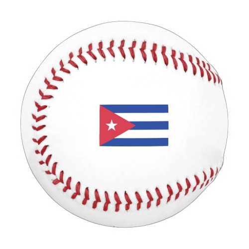 Cuba Flag Baseball
