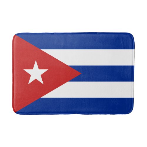 Cuba Flag Bath Mat