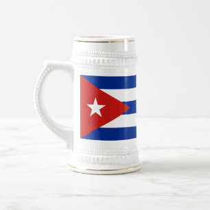 Cuba Flag Beer Stein