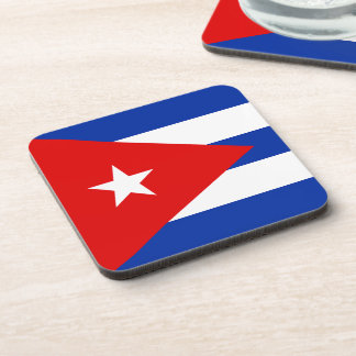 Cuba Flag Beverage Coaster
