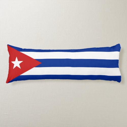 Cuba Flag Body Pillow