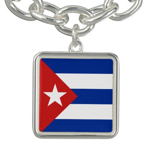 Cuba Flag Bracelet