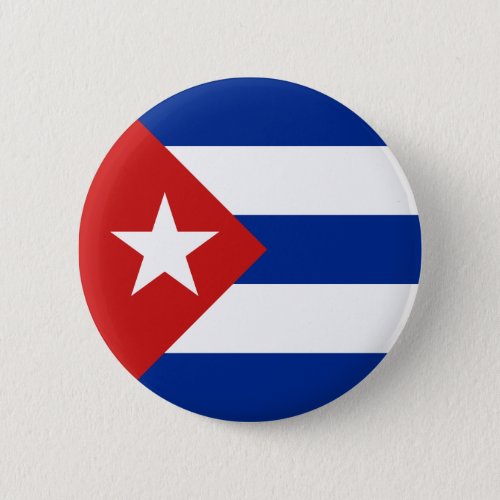Cuba Flag Button