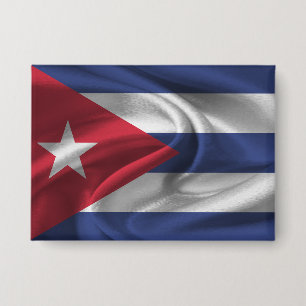 Cuba Flag Button