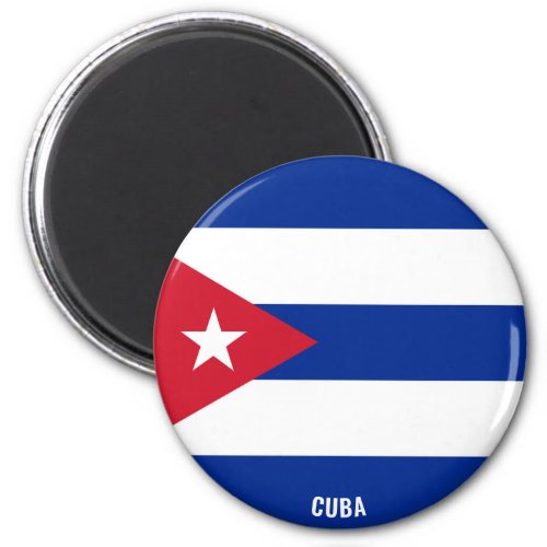 Cuba Flag Charming Patriotic Magnet
