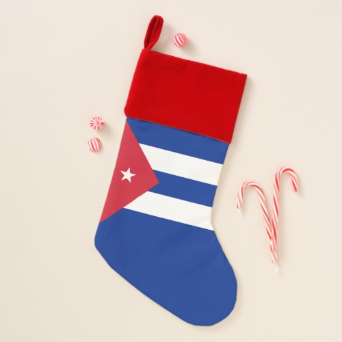 Cuba Flag Christmas Stocking