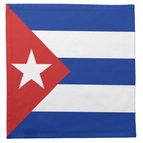 Cuba Flag Cloth Napkin