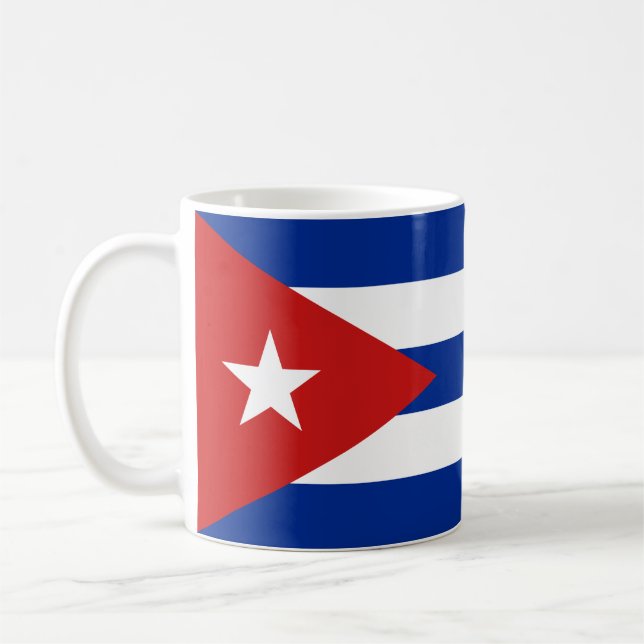 Cuba Flag Coffee Mug (Left)
