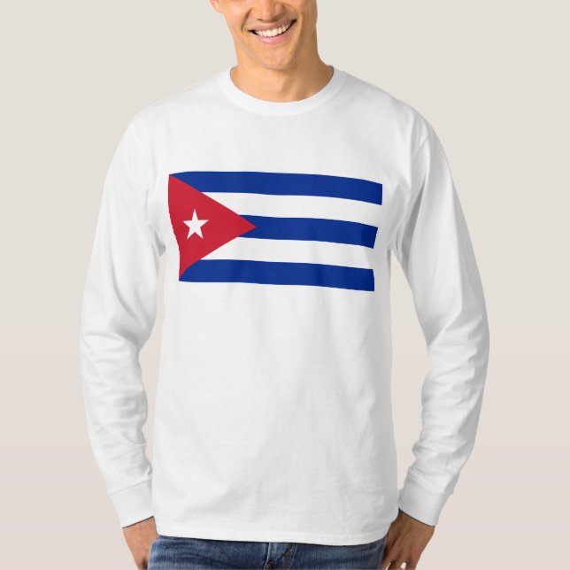 Cuba Flag CU T-Shirt (Front)
